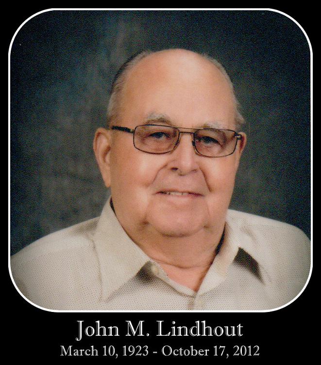 Johannes Marinus Lindhout 1923-2012