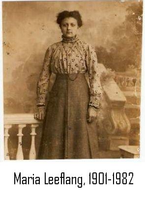 Maria Leeflang 1901